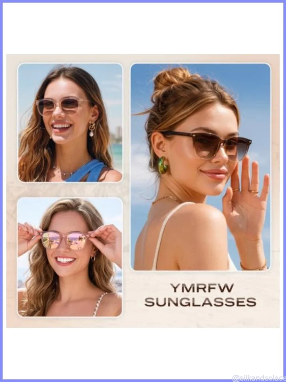 Oversized Polarized Sunglasses UV400 Full Frame Retro Wrap Around